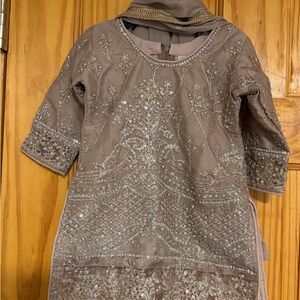 Elegant Embroidered Gorgeous Kids Dress